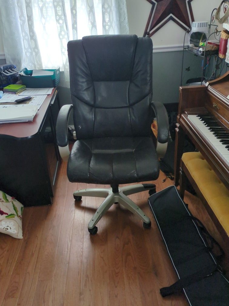 Leather Desk Chair