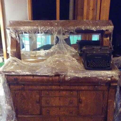 Victorian Hutch in Tigerwood