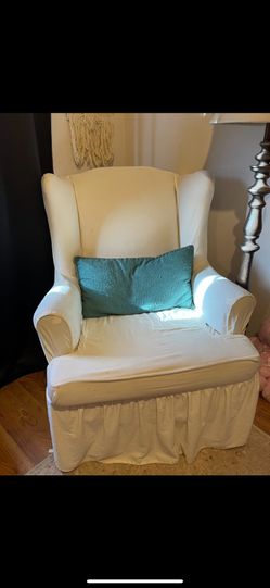 Wingback Chair With Cover