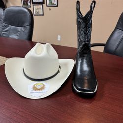 Bota Con Sombrero
