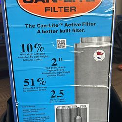 Active can-lite filter