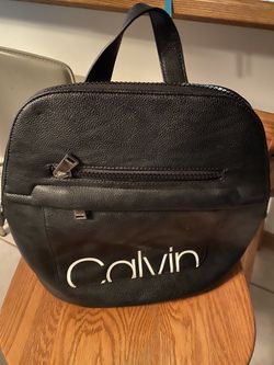 Calvin Leather Backpack