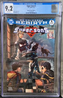 Super Sons #1 CGC 9.2