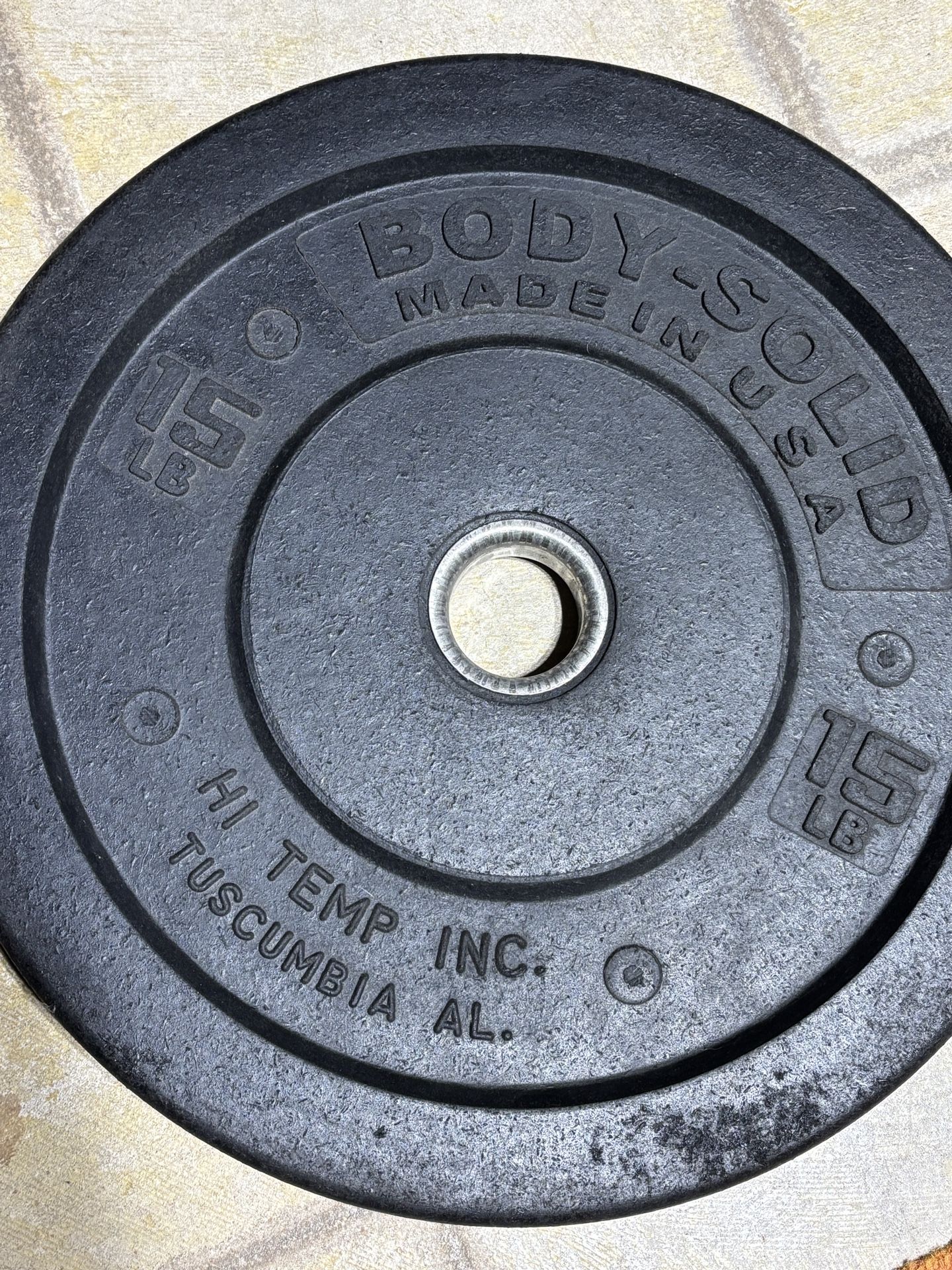 Body Solid Bumper Plates