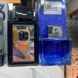 Antonio Banderas The Secret And Blue Seduction Men perfume colone for men perfume para hombres fragancia para hombres aroma para caballero perfumes ar