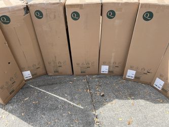 Brand new sealed in box ZINUS 6 Inch Cooling Essential Foam Mattress, Bed-in-a-Box, CertiPUR-US Certified, Queen, White   $120 each  Feel free to mess