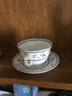 Vintage cup and saucer