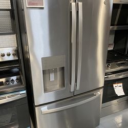 GE Stainless Steel 25.6 Cu. Ft. French Door Refrigerator 