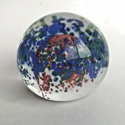 Large crystal paperweight