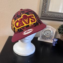Cleveland Cavaliers Snapback Hat New Era 9FIFTY Hardwood Classics Floral NBA Cap OSFM