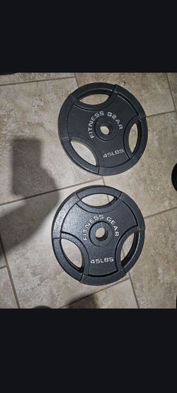 Weight (2) 45 lbs