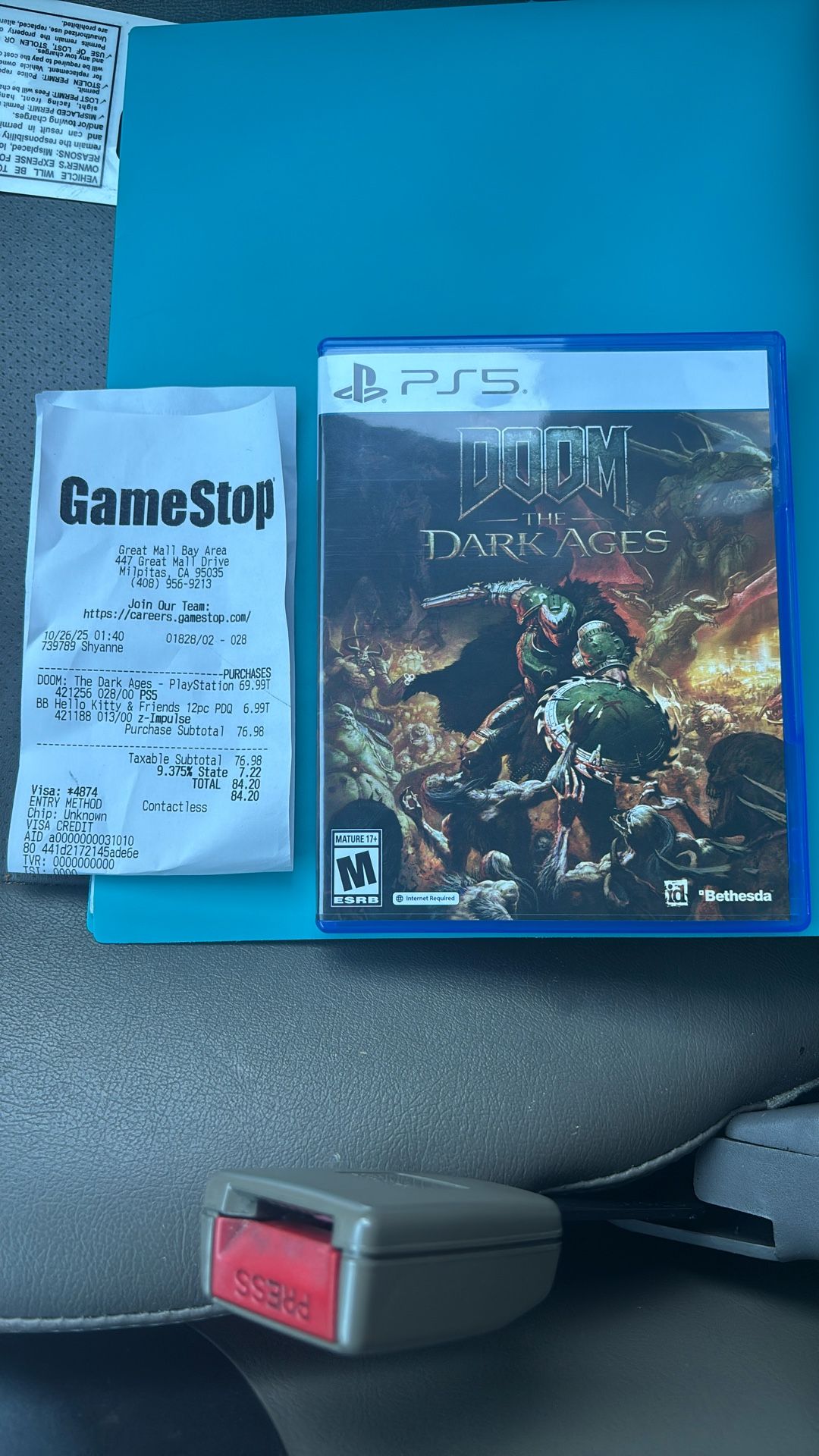 PS5 DOOM The Dark Ages