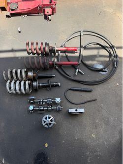 Lowrider hydraulics set up