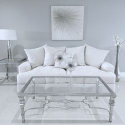 Set of 3 - Coffee Table, End Table, and Console Table Set 