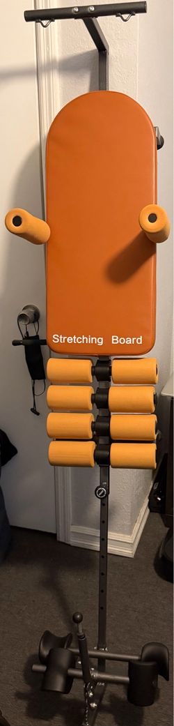 Inversion table stretch