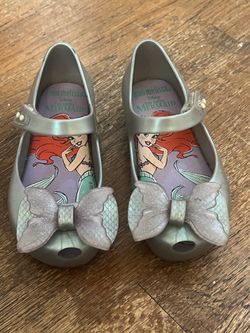 Mini Melissa The Little Mermaid Shoes Size 10