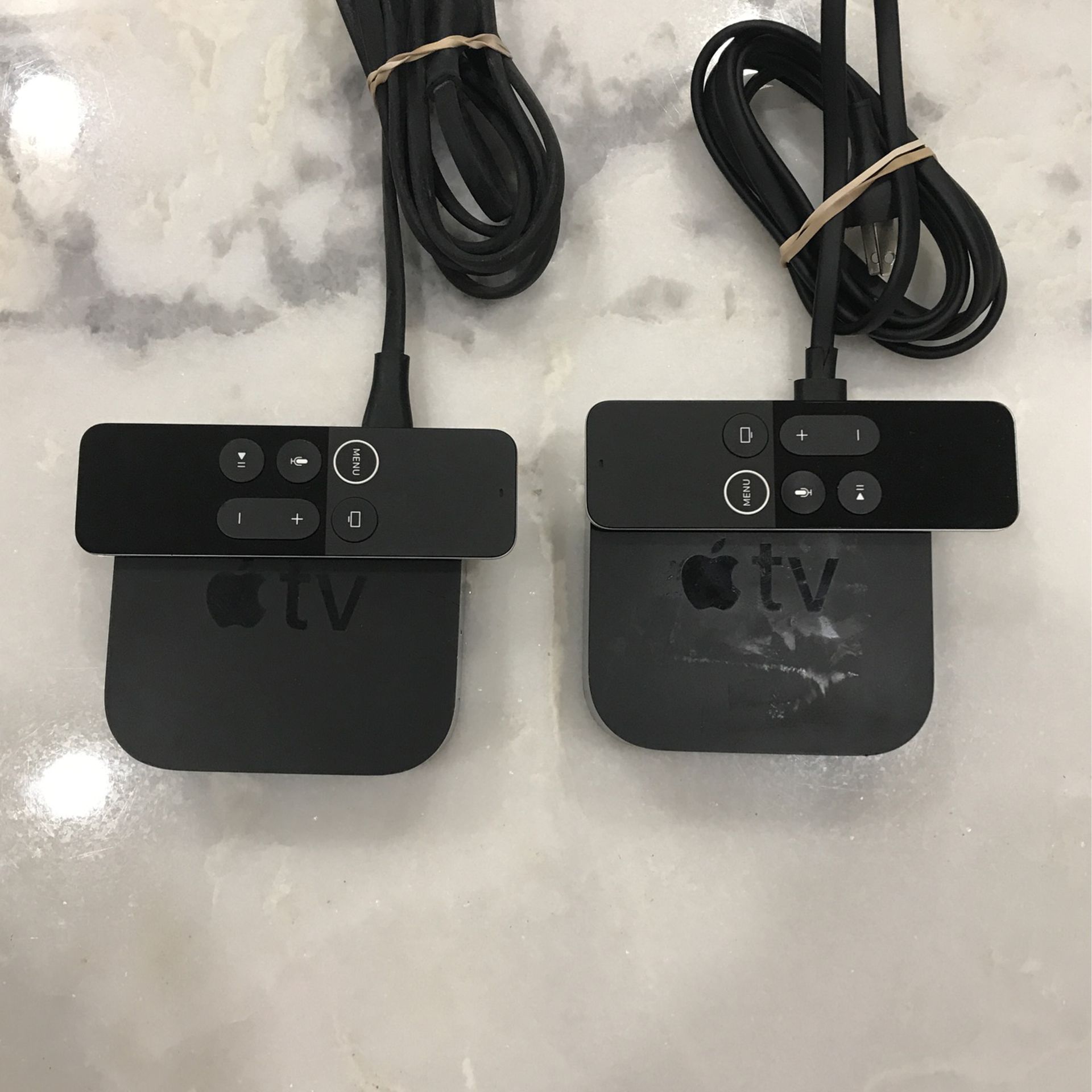 Two Apple Tv Boxes With Remotes - $35