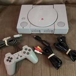 PlayStation 1 For Sale Great Condition . Retro 