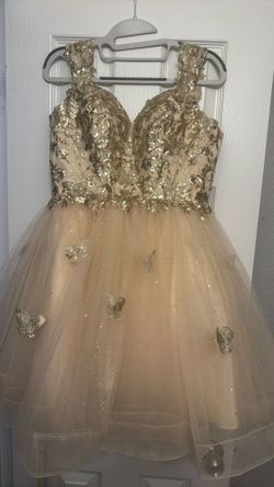 champagne dress
