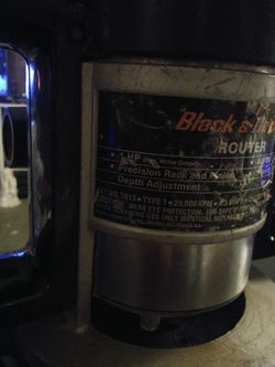 Black & Decker Router