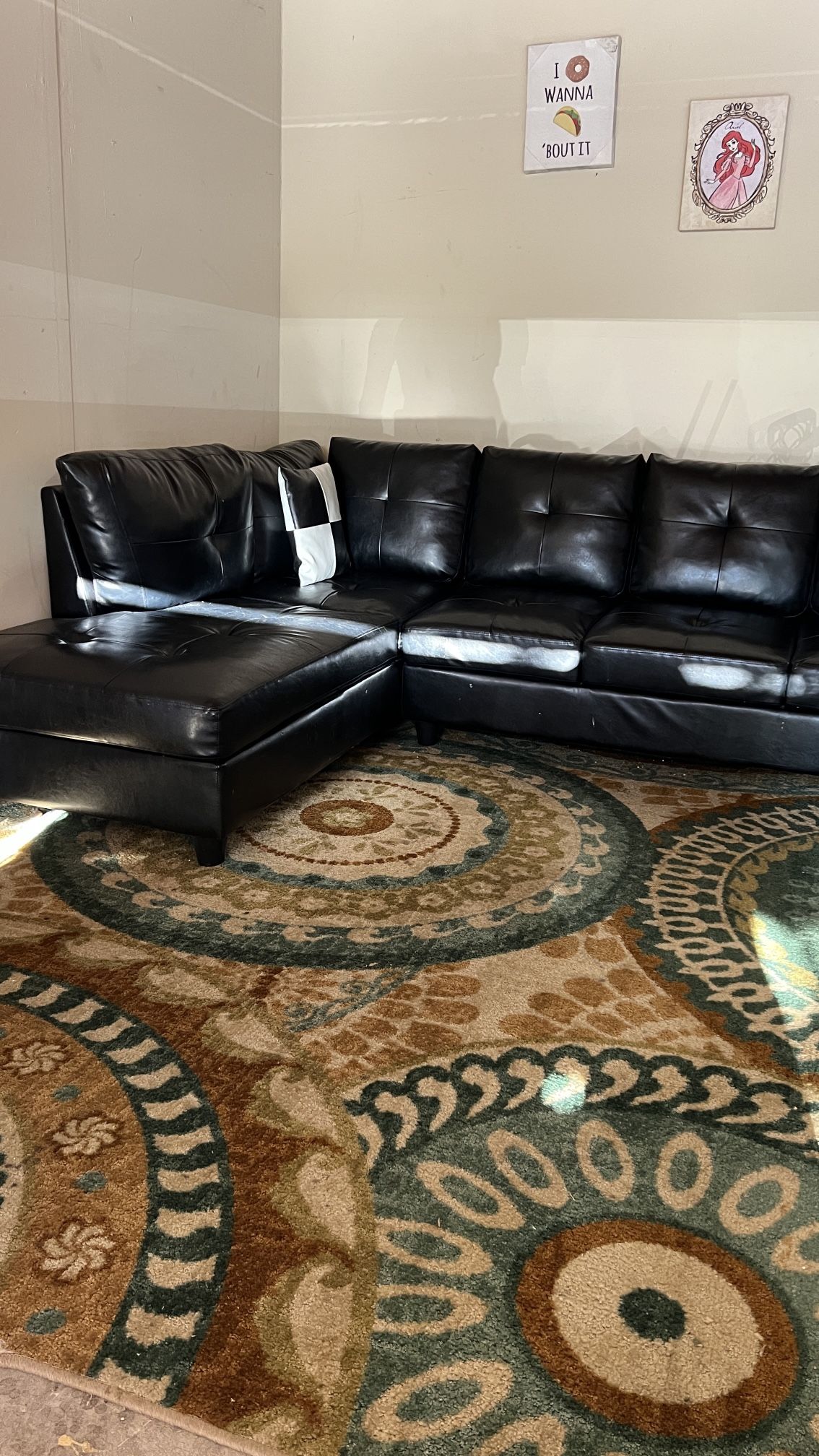 sofa set with table