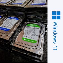 500GB Hard Drive with Freshly Installed Windows 11