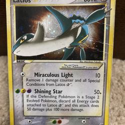 Super Rare Latios Gold Star Pokemon Card vintage and old for Sale in  Redmond, WA - OfferUp