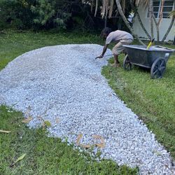 Gravel Drain Rock Paver Sand 
