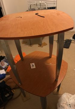 Metal leg tables these are very strong