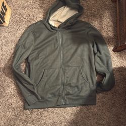 Mens Zipper Hoodie Jacket 