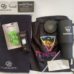 Golf Balls, Towel, Bag and More