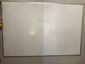 Dry erase board