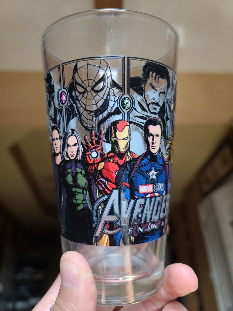 Mondo Avengers End Game Alamo Drafthouse Pint Glass Exclusive 