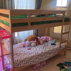 Bunk bed Frame And Bed 