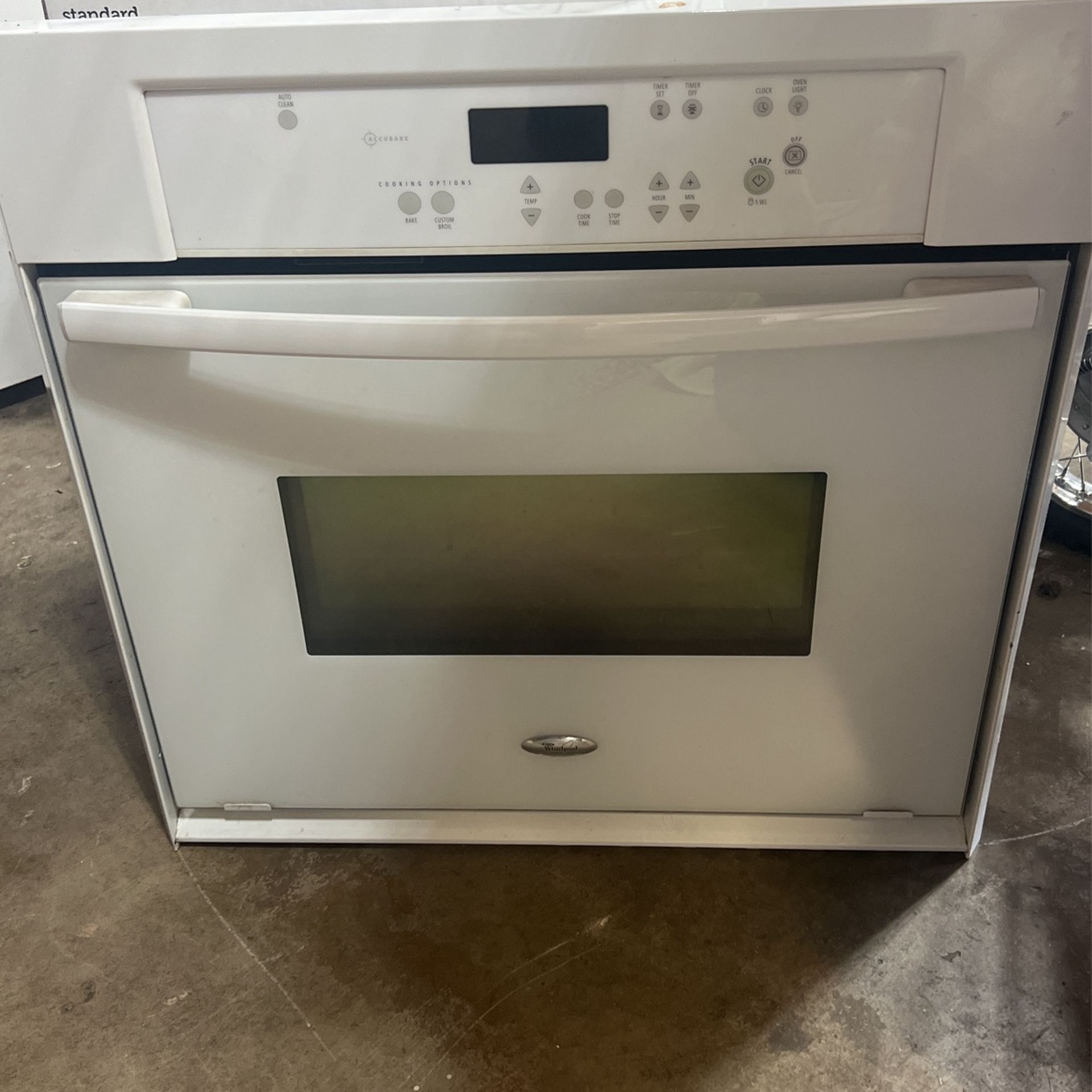 30” Kitchen Electric Oven 220 Volt Working 