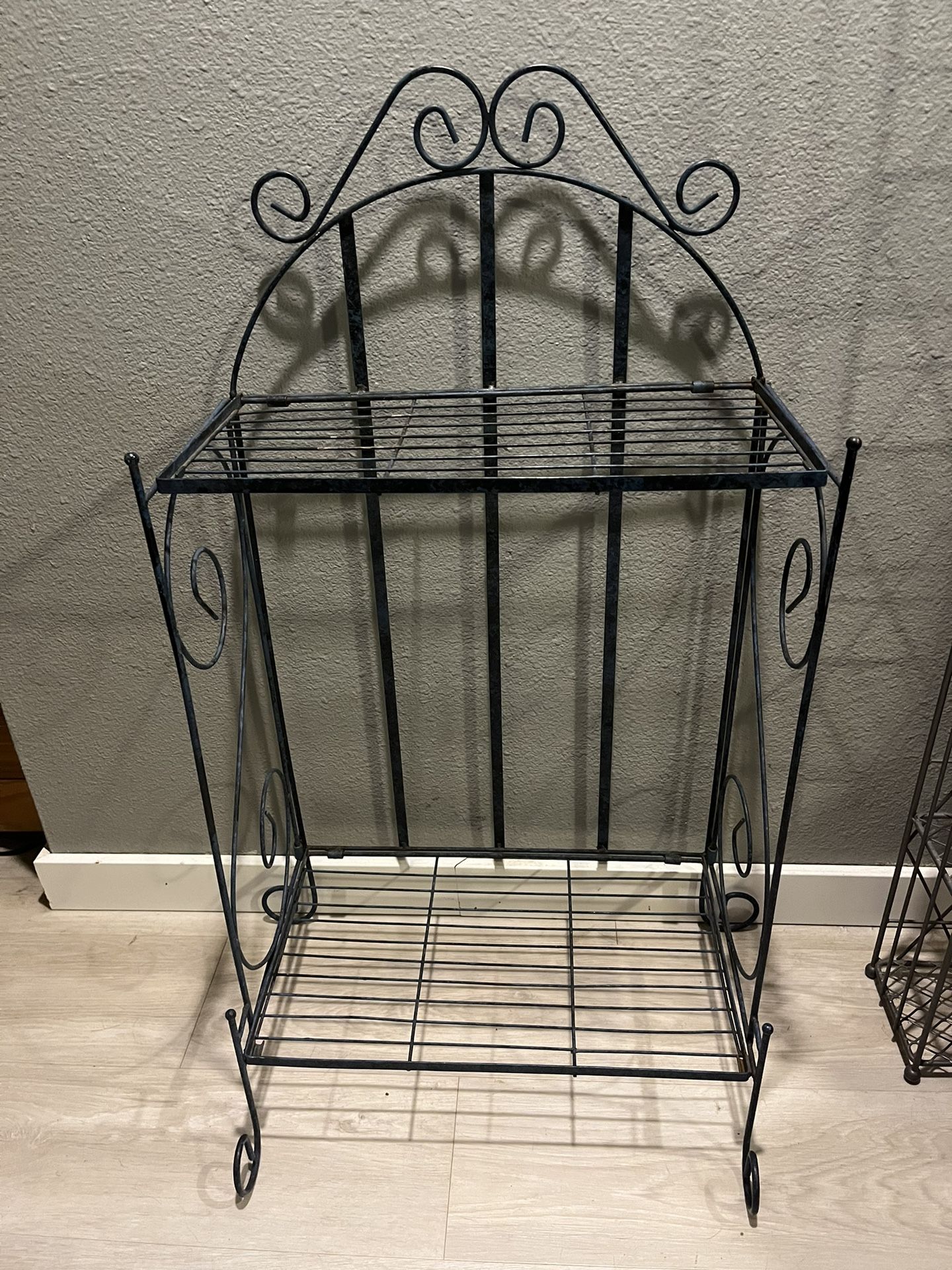 Blue Wire Rack