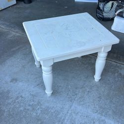 White Table