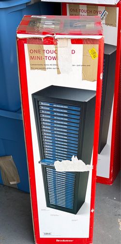 One-touch DVD Tower