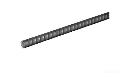Multiple pieces of rebar, different sizes