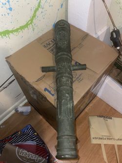Antique Cannon, Beautiful Showpiece