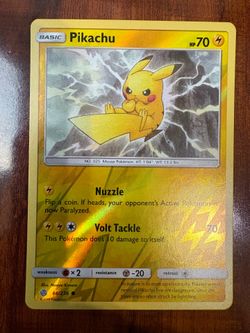 Pokemon Pikachu 66/236 Cosmic Eclipse Reverse Holo Common 2019 NM/M PACK FRESH⚡️