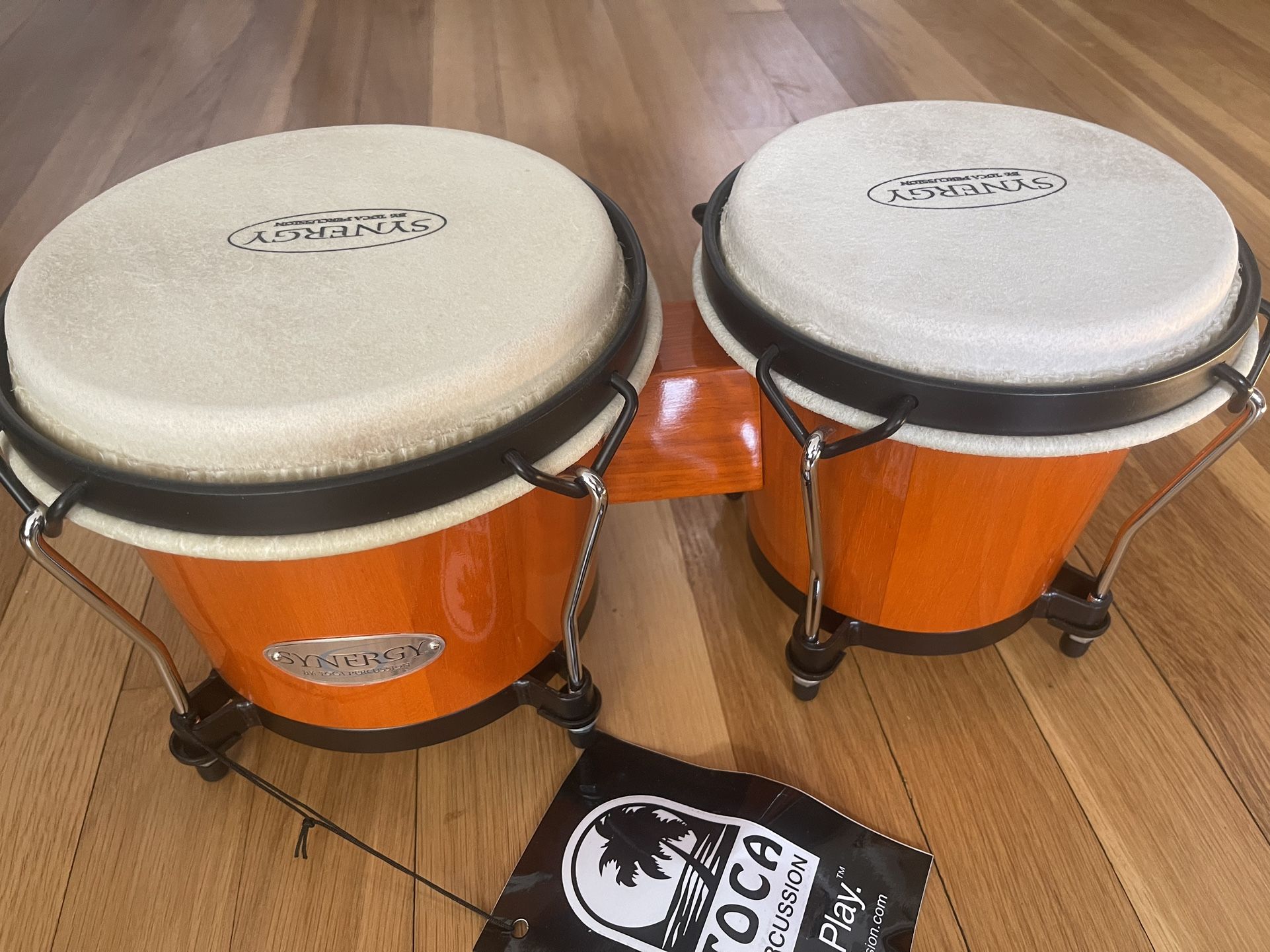 Toca Synergy Series Bongo Set Amber