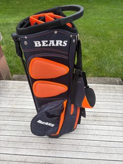 Chicago Bears golf bag