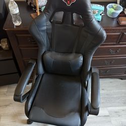 Gaming Chair Bears Logo On It