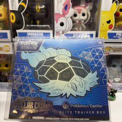 Stellar Crowns Elite Trainer Box ETB Pokemon Center Edition 