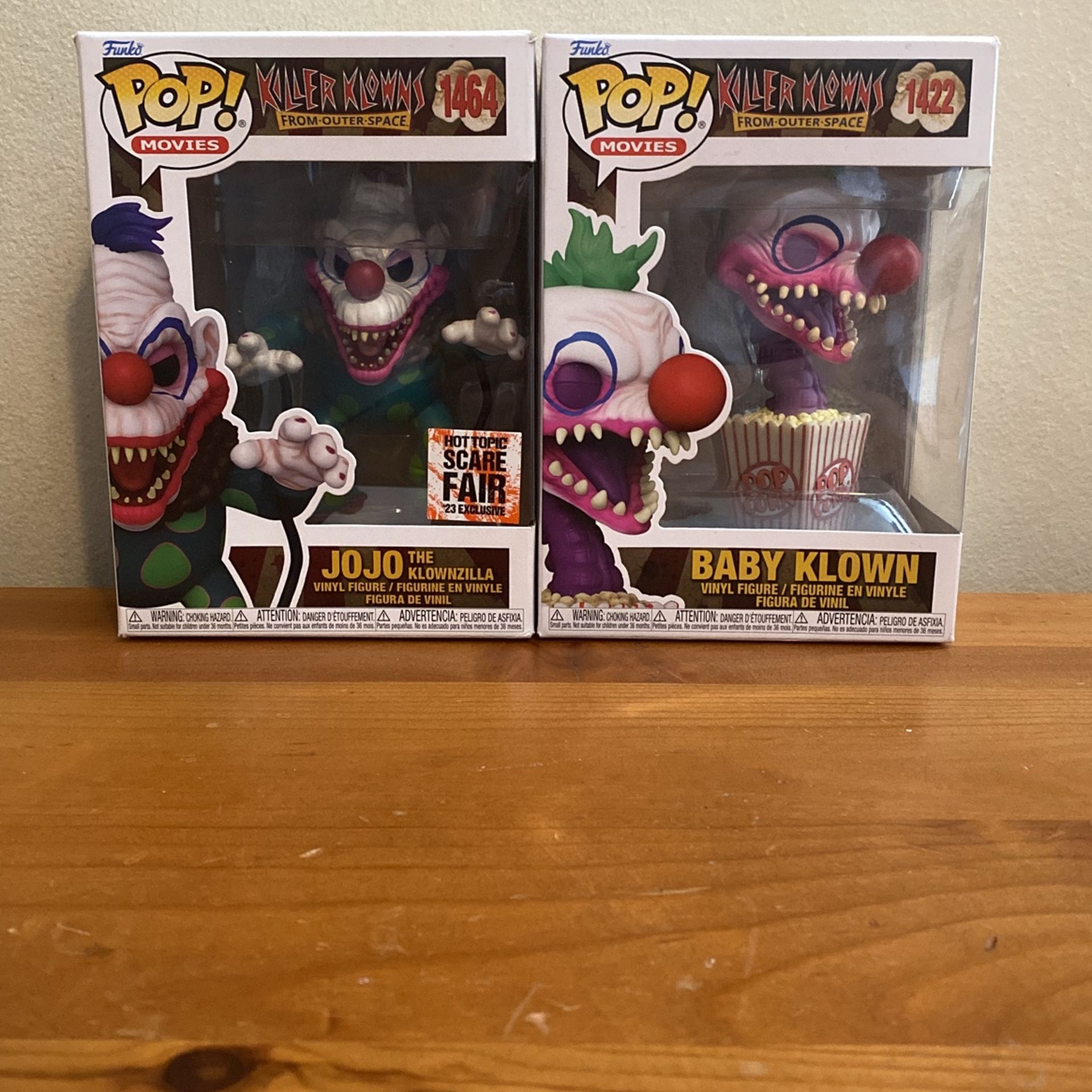 Killer Klowns Funko Pops