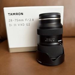 Sony Tamron 28-75 f2.8 - $650