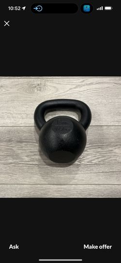 Ethos 8kg/17.6lb Kettlebell