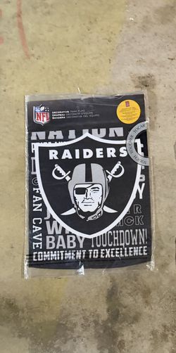 Raiders NFL Garden Flag, 12”x18”