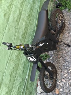 Black Electric Dirt Bike For Sale